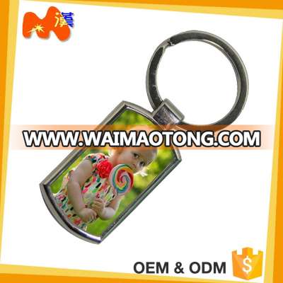 Sublimation metal keychains personalized key chain A88 printable for sale in cheap price