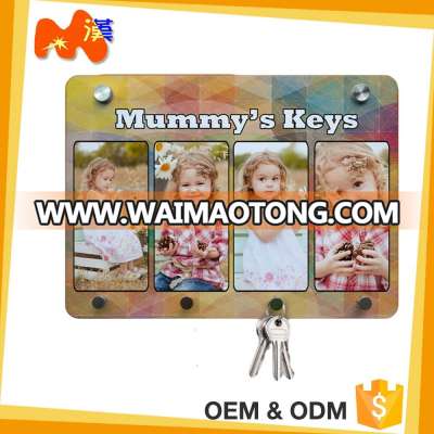 Blank Sublimation MDF key hanger _ bones-shape L352