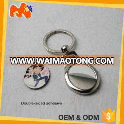 Novelty Products For Sublimation Gift Ideas Premium Custom Metal Keyring A82 Printed LOGO  Keychain