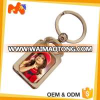 sublimation blanks key ring A16 sublimation key chain sublimation metal key rings