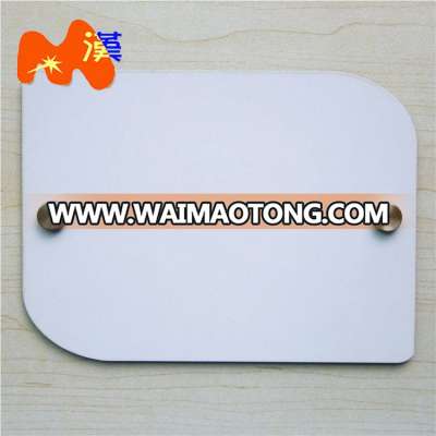 "Durable Customized Logos Blank 19*14CM MDF Door Plate For House Number"