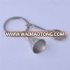 Zinc alloy badminton and racket shaped metal key hoder/ key ring/ key chain